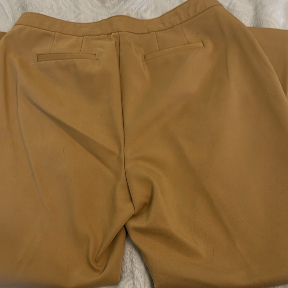 Ruby Rd. Camel/Tan Straight-Leg Chinos - Picture 2 of 6
